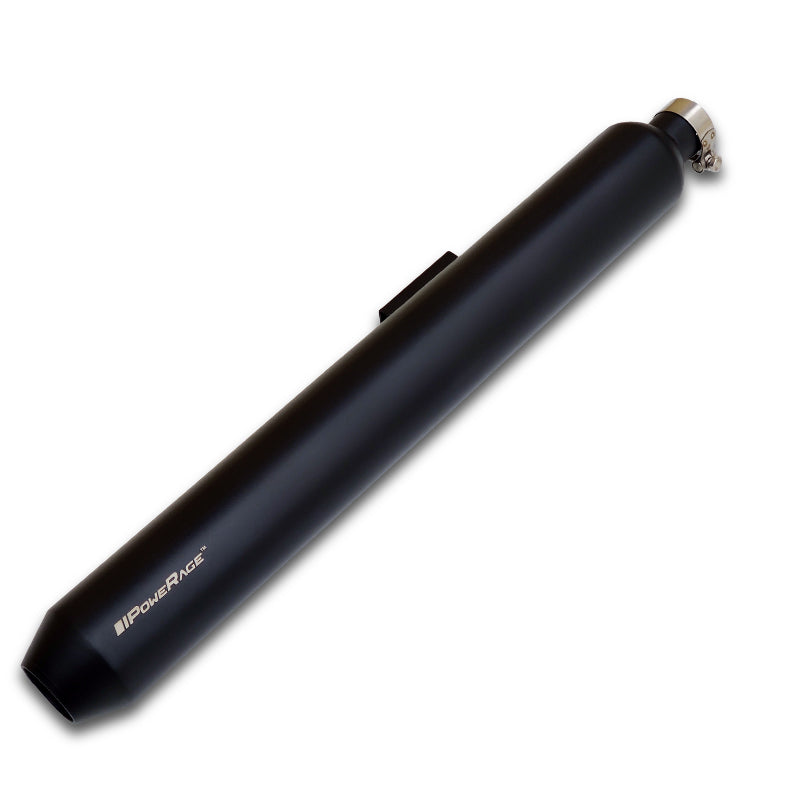 Slip-Ons Exhaust for RE 350 500 Black Finish (Long Type)
