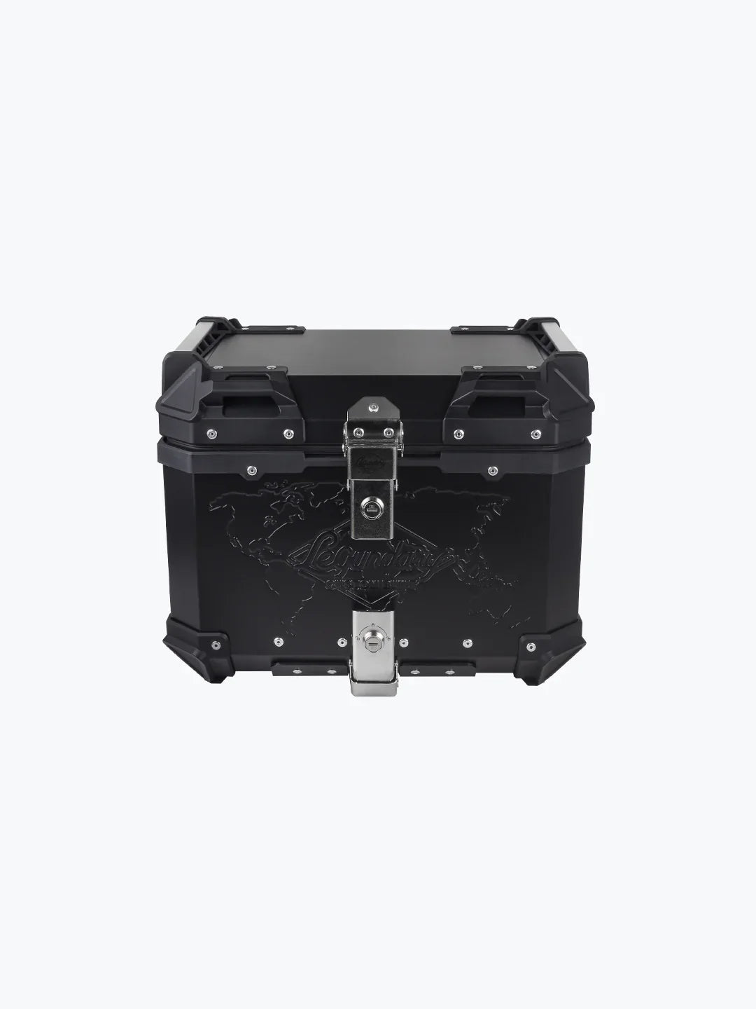 Legundary customs Built universal Fort Knox Series Top box / top case 45L Aluminium premium - BLACK