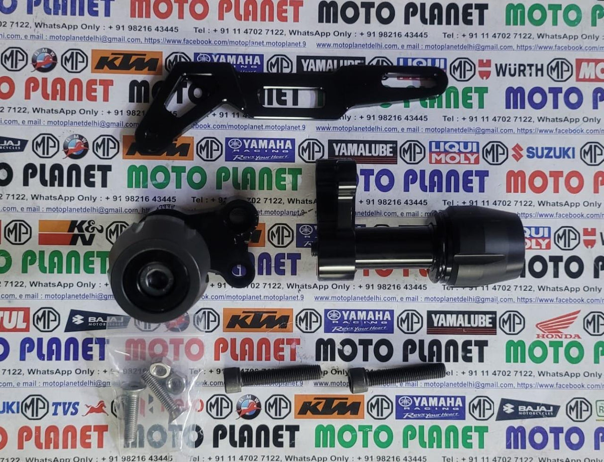 YAMAHA AEROX ACCESSORIES INDIA YAMAHA AEROX ANTI CRASH PROTECTOR EXHAUST SLIDER