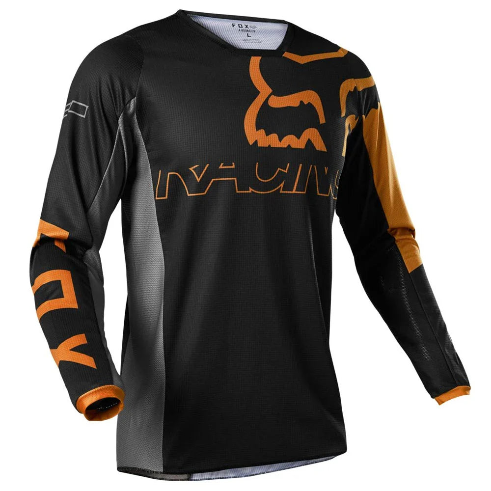 F.O.X Racing 180 SKEW JERSEY/PANTS BLACK/ORANGE - S Size