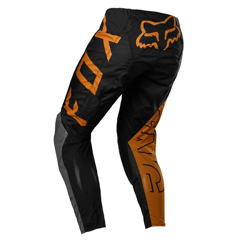 F.O.X Racing 180 SKEW JERSEY/PANTS BLACK/ORANGE - S Size