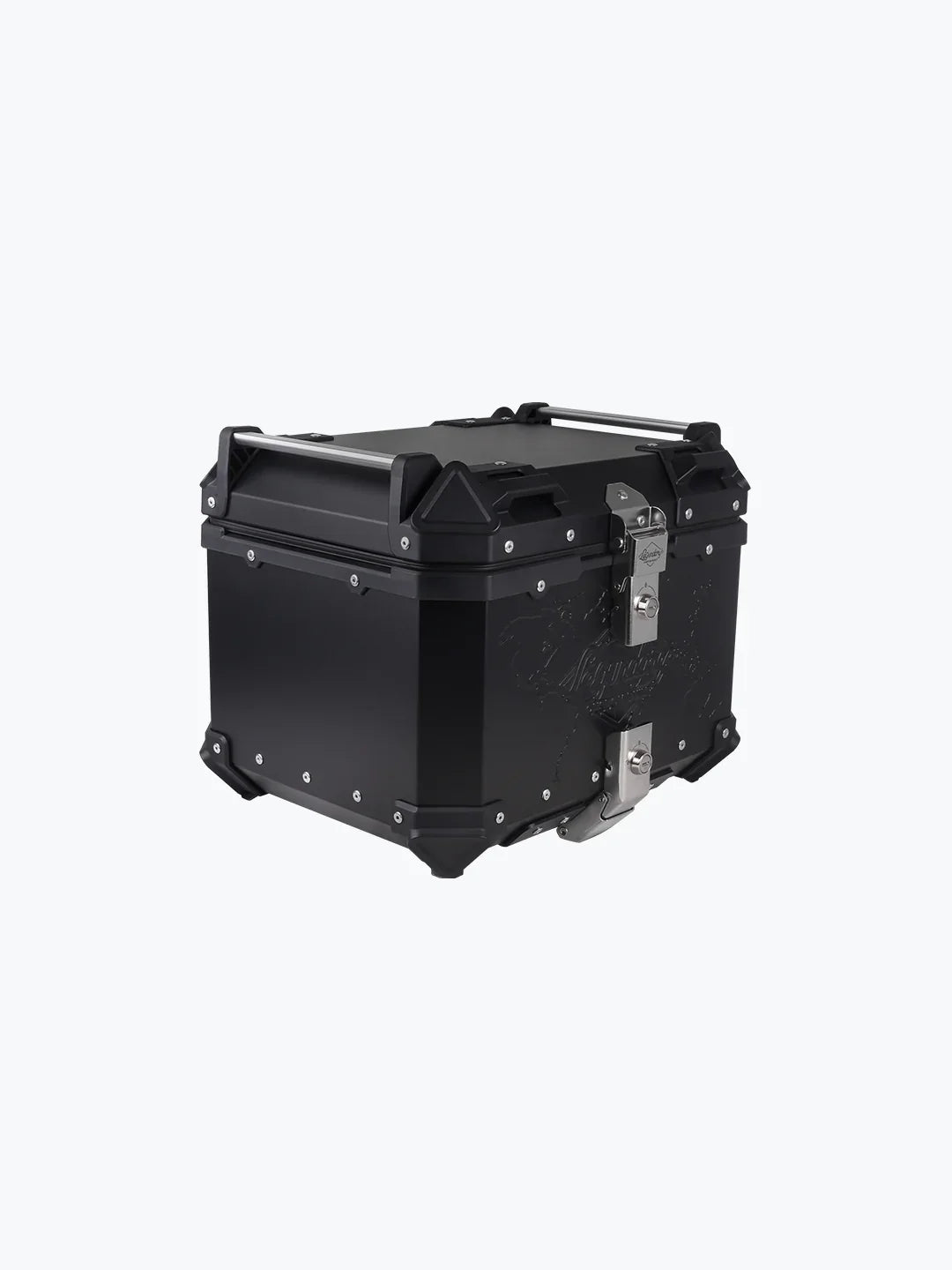 Legundary customs Built universal Fort Knox Series Top box / top case 45L Aluminium premium - BLACK