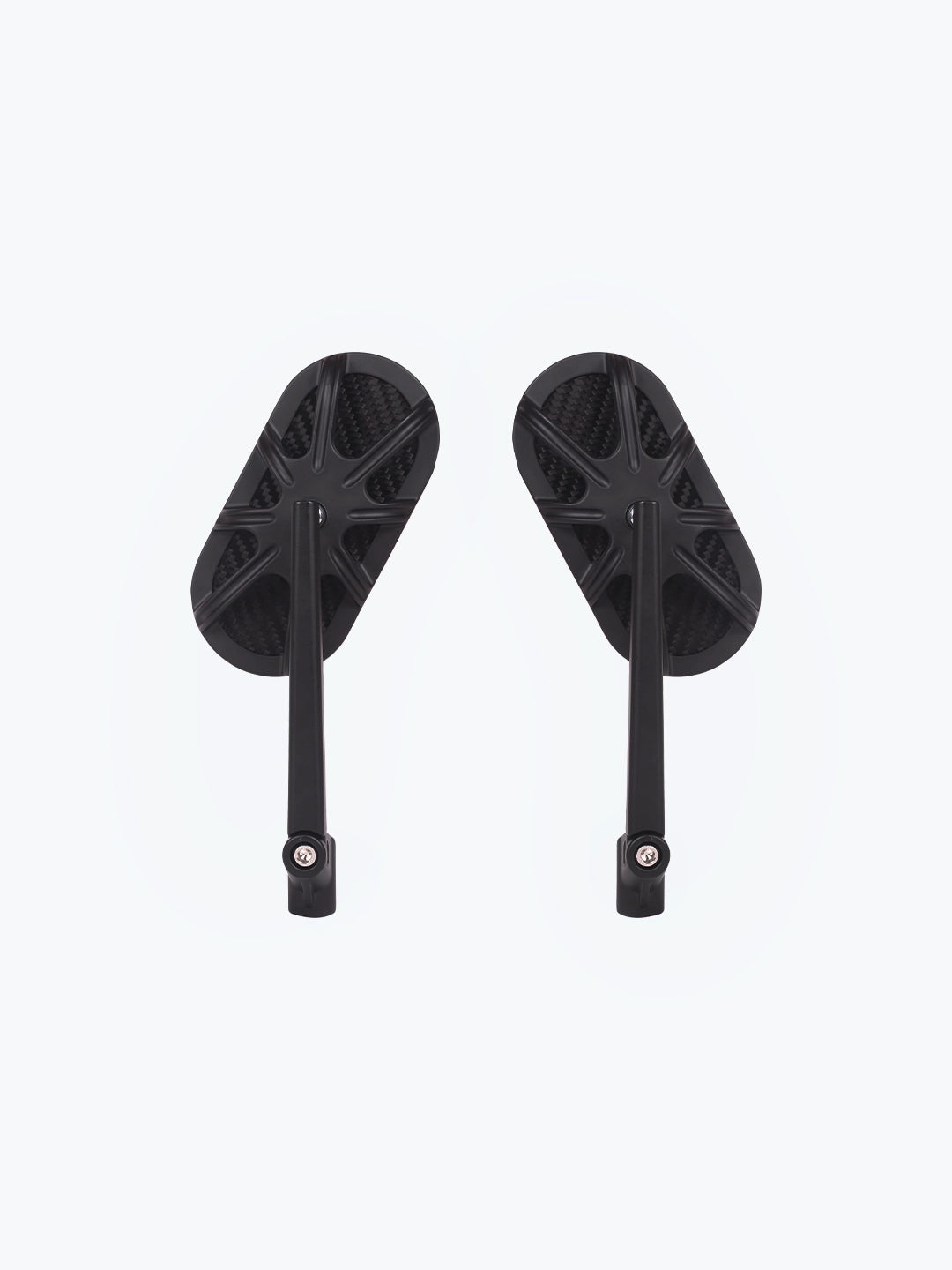 SPIDER INVERTED ALLOY CNC CARBON FIBER OVAL MIRROR