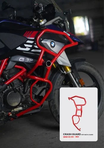 BMW G 310 GS ADV CRASH GUARD RED - SB 973 | HT EXHAUST