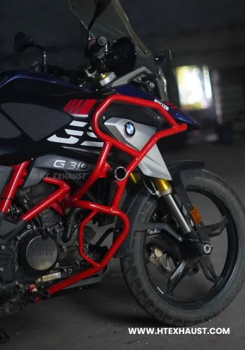 BMW G 310 GS ADV CRASH GUARD RED - SB 973 | HT EXHAUST