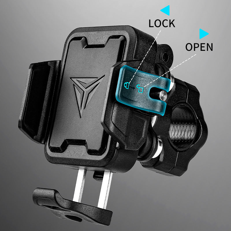 MOTOWOLF | Fast Lock | Motorcycle Riding Phone Mount Holder | MH1 | without charger | Anti vibration | UNIVERSAL FOR ALL MOTORCYCLE