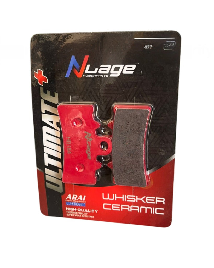 TVS - BMW (310 R /GS/ RR ) |front and rear whisker ceramic Ultimate + brake pads | NGAGE POWERPARTS - COMBO