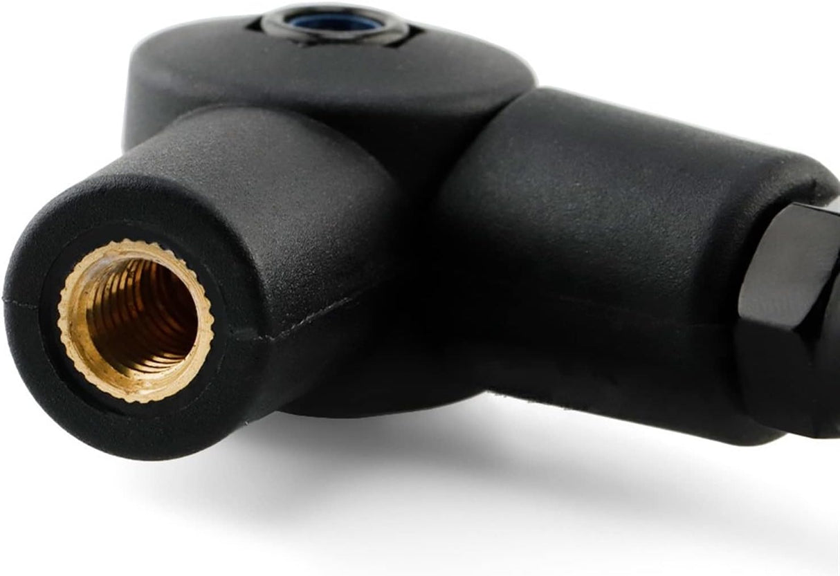 SPIKI CF Touring Mirrors (Pair) | 360 Degree Foldable Rear View Mirrors | Wide View | Universal Fit for Motorcycles