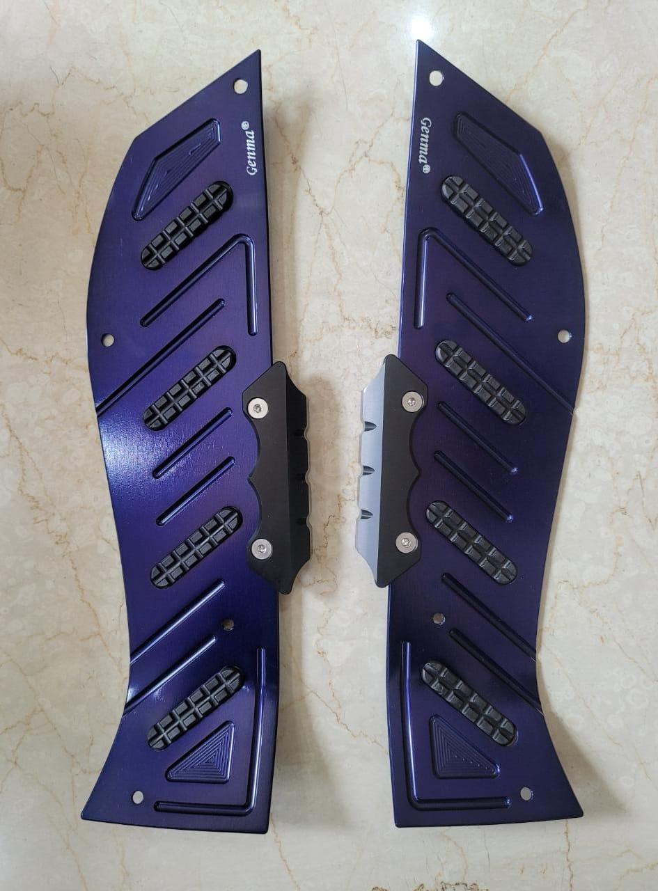 YAMAHA AEROX ACCESSORIES INDIA YAMAHA AEROX BOARD FOOTREST ALUMINIUM GENMA