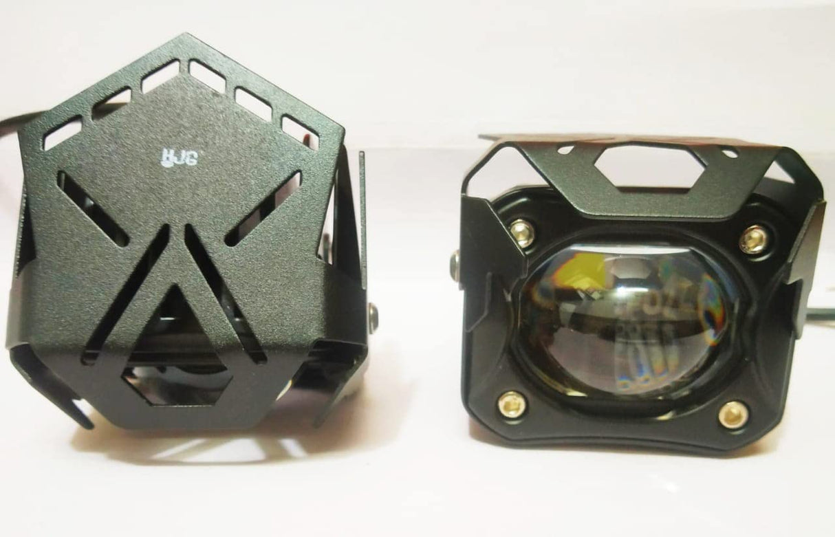 HJG Mono Lens 60W Ultra Wide Driving Lights White (Pair) 12V 80V