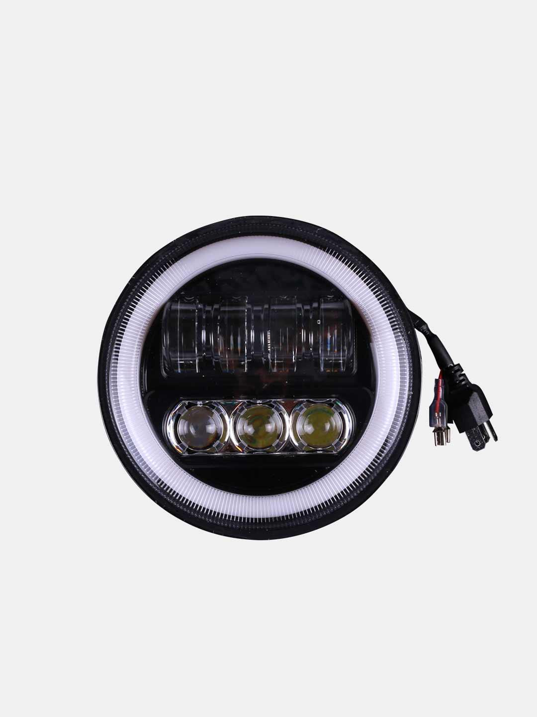 7 Inch Jawa 45Watts Headlight - Moto Modz
