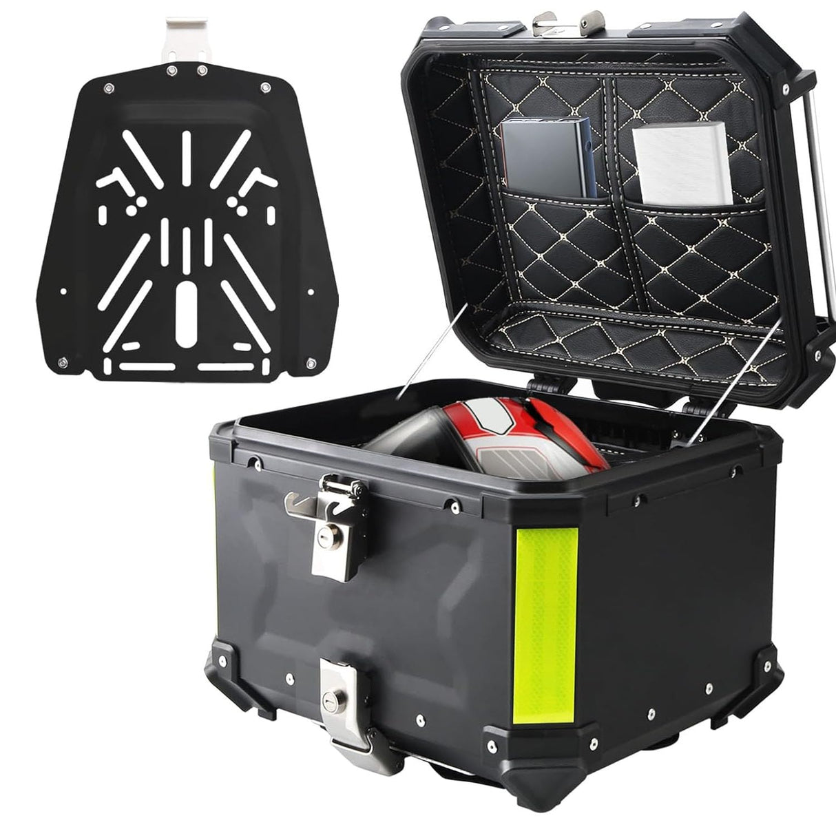 LGP Premium X Aluminium Top Box 45L - BLACK