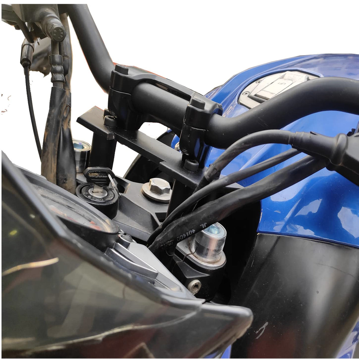 COMPLETE HANDLE CONVERSION KIT FOR PULSAR NS 200/160/125 (BS4) ( FOR TOURING , LONG RIDES) - COMBO PACK