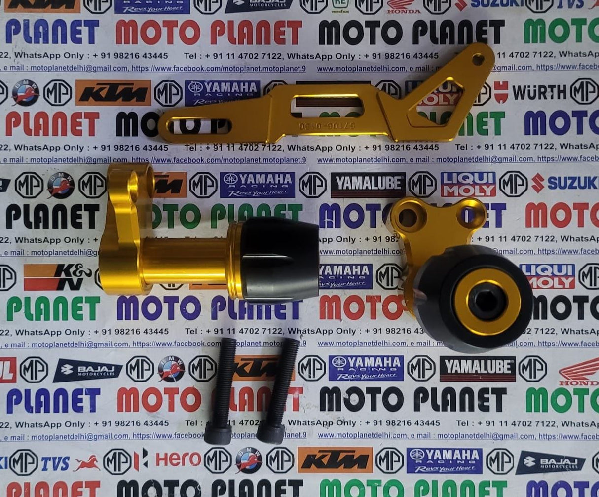 YAMAHA AEROX ACCESSORIES INDIA YAMAHA AEROX ANTI CRASH PROTECTOR EXHAUST SLIDER