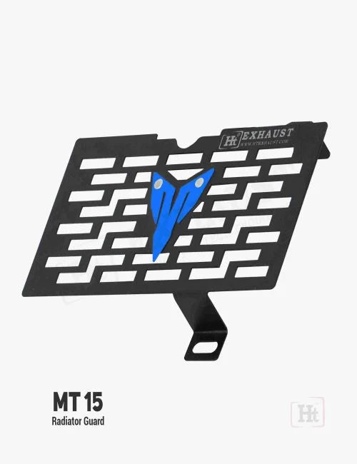 MT 15 Radiator guard with neon color YAMAHA MT logo – RD 907 / Ht exhaust