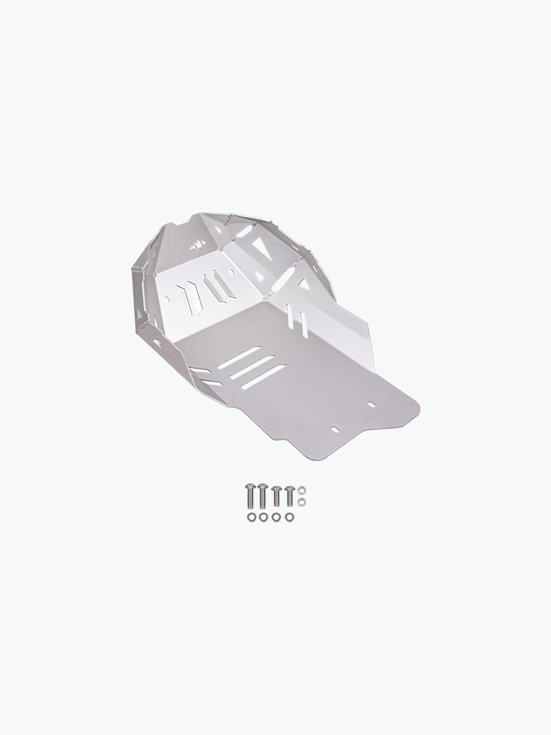 Legundary KTM ADV 390 2025 Model Vambrace Bash Plate Silver