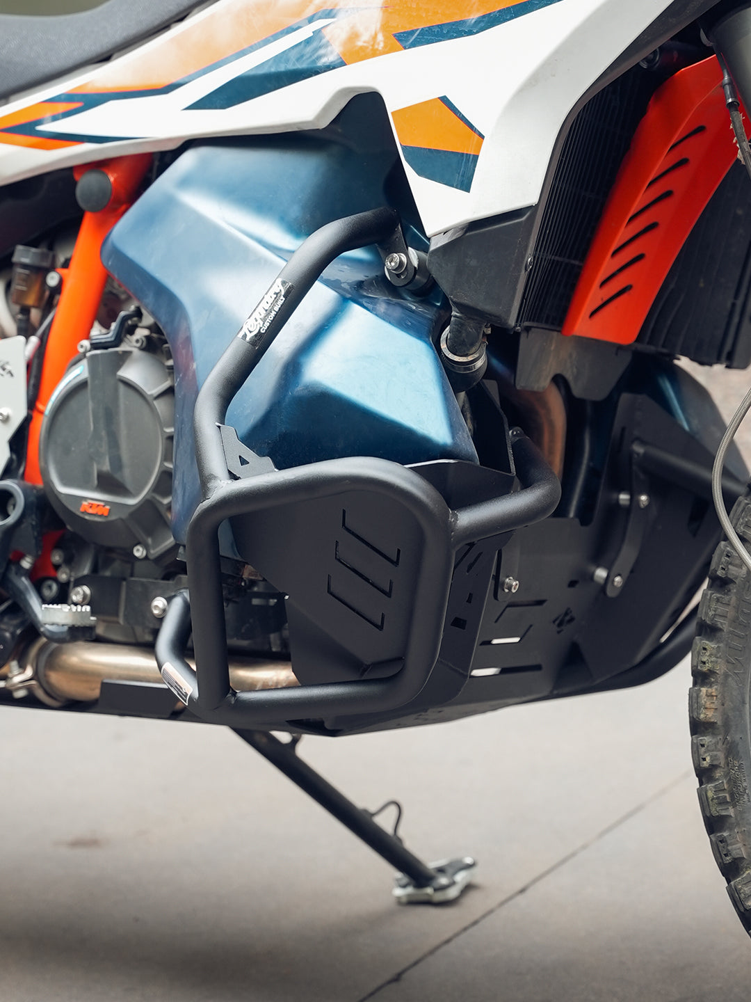 Legundary KTM ADV 890 Bellator Lower Crash Guard Black