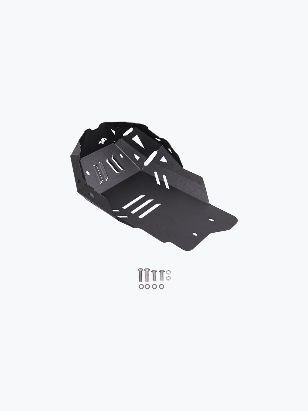 Legundary KTM ADV 390 2025 Model Vambrace Bash Plate Black