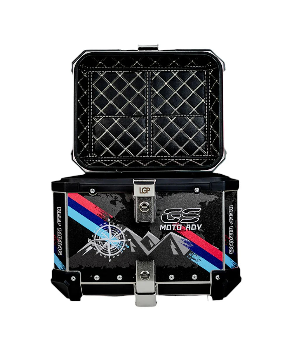 LGP GS MOTO ADV 45 litres top box with graphics premium