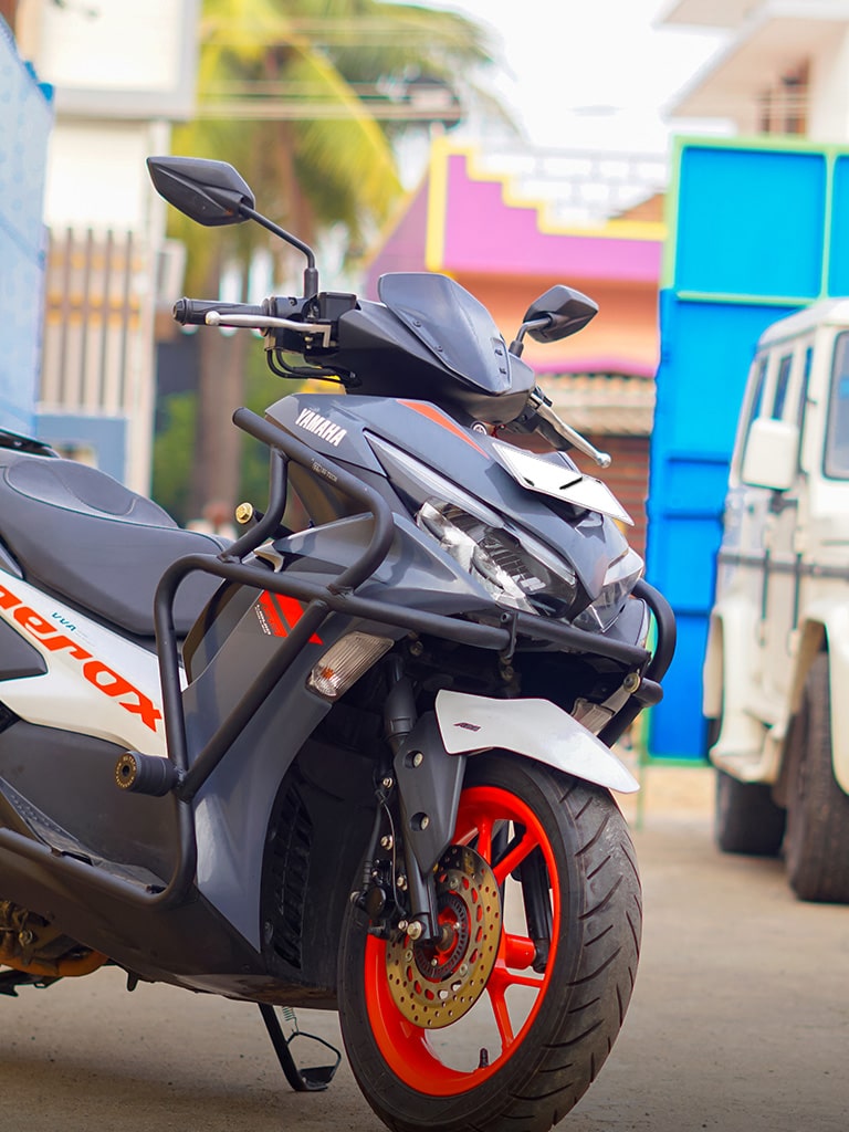 AEROX COMBO 3 CRASHGUARD + FOLDABLE FOOTREST + TOPRACK