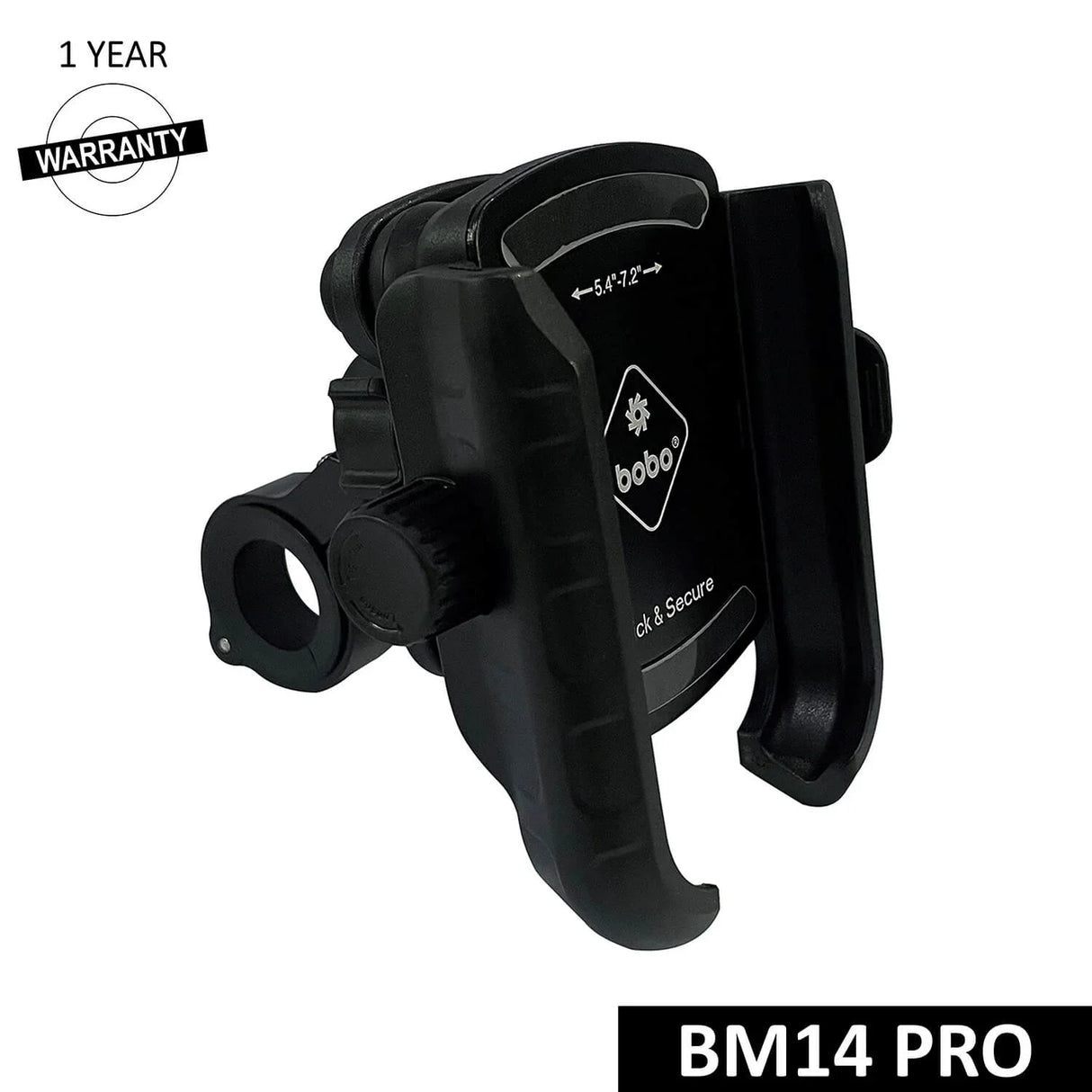 BOBO BM14 PRO X Anti-Vibration Bike Phone Holder with Quick Release