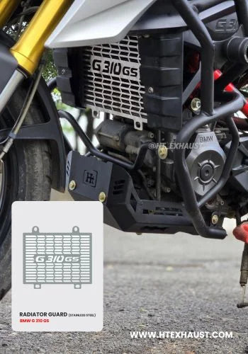 BMW G310 GS RADIATOR GUARD BLACK / SB 972