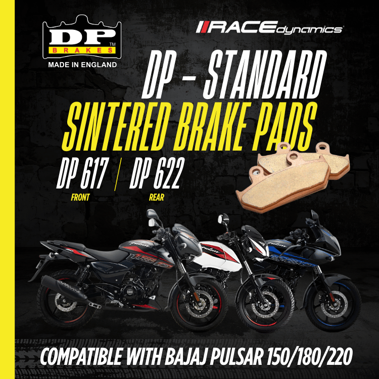 DP Sintered Brake Pads for Bajaj Pulsar 150/180/220 - Standard