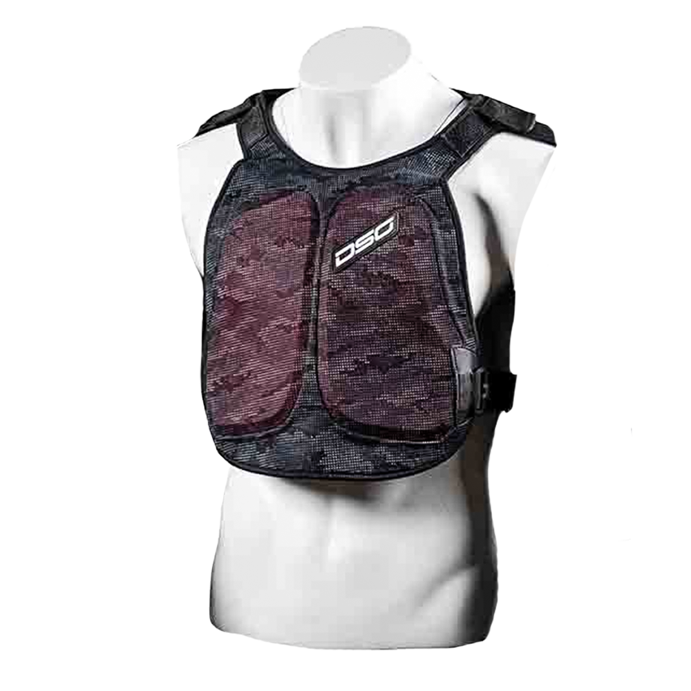 DSG GP Racing Leather Suit : Black Red Fluo