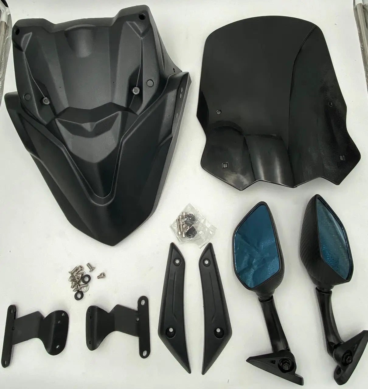 Black Windshield Visor for Suzuki Burgman Street 125 – Moto Modz