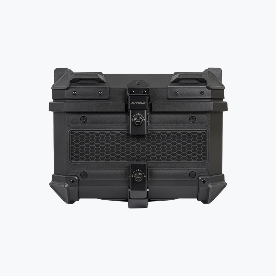 JB Racing Top Box MC 45L Black Economy With Backrest Pad