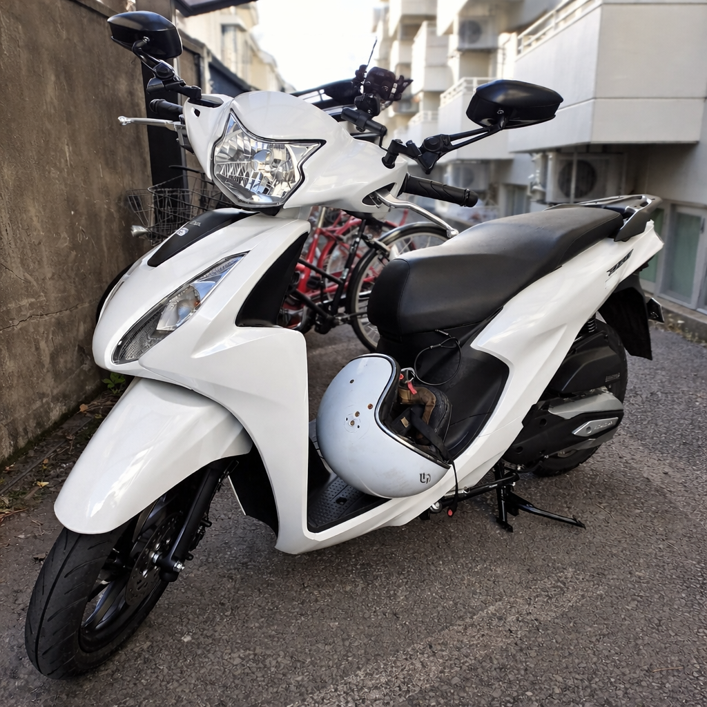 SPIKI Napoleon Ray Mirrors (Pair) | Anti-Glare Oval Mirrors with Short Stem | Anti-Shock | Universal Fit for Motorcycles & Scooters