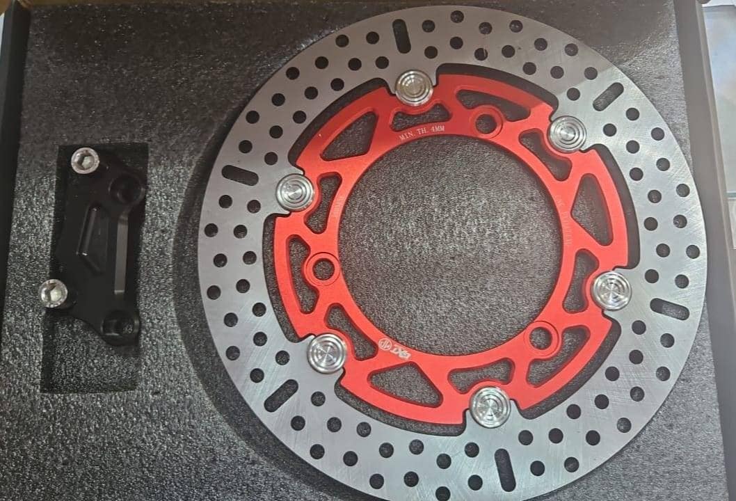YAMAHA AEROX ACCESSORIES INDIA YAMAHA AEROX 260MM IMPORTED DISC PLATE CNC FLOATING BRAKE DISC PLATE