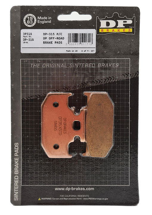 DP Sintered Brake Pads for Yamaha R15 V4 - Standard