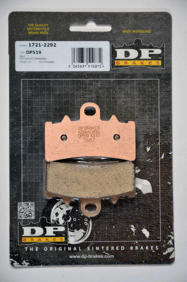 DP Sintered Brake Pads for KTM Adventure 250/390 (Till 2024) - Standard