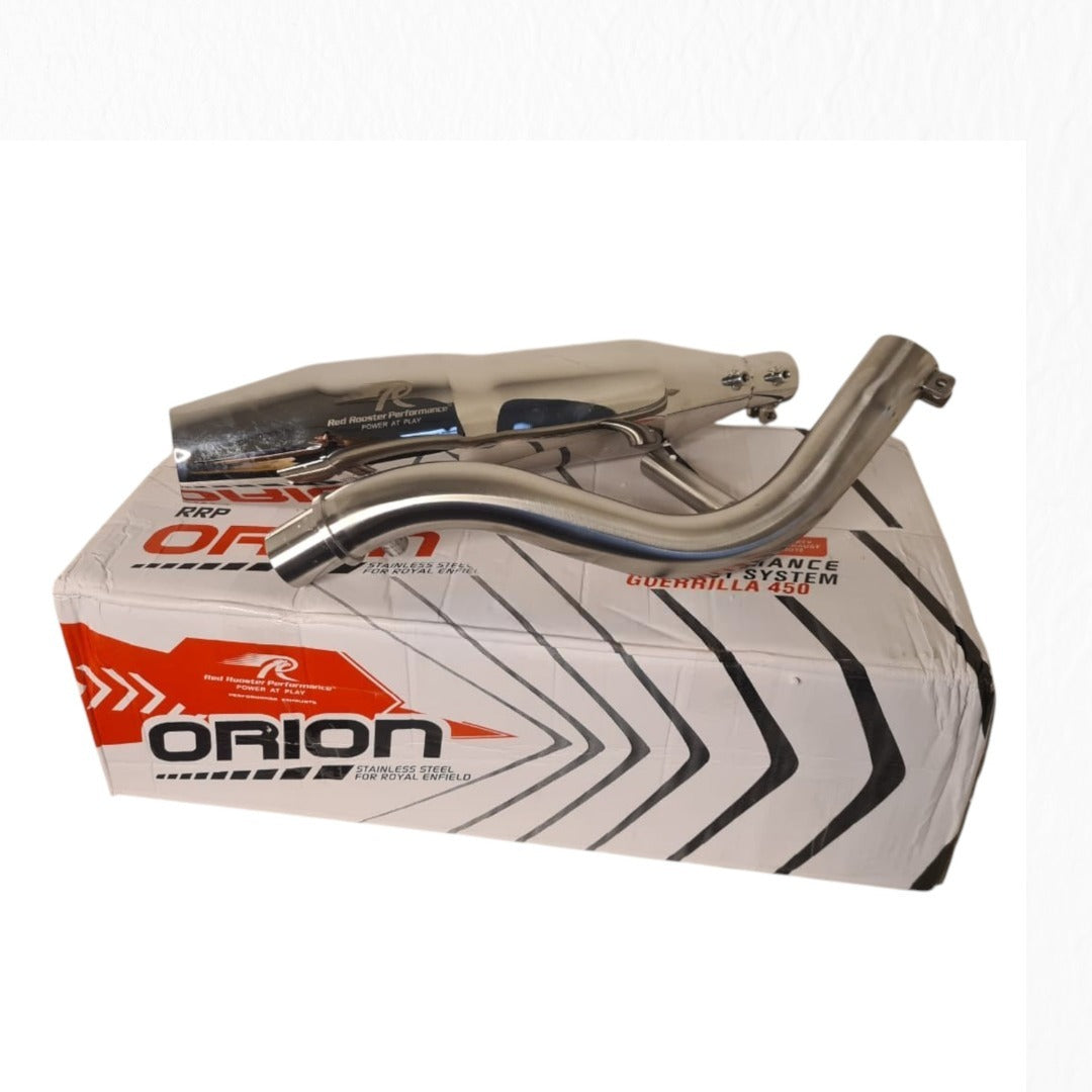 RE Guerrilla 450 Red Rooster Performance exhaust Orion ( Polish )