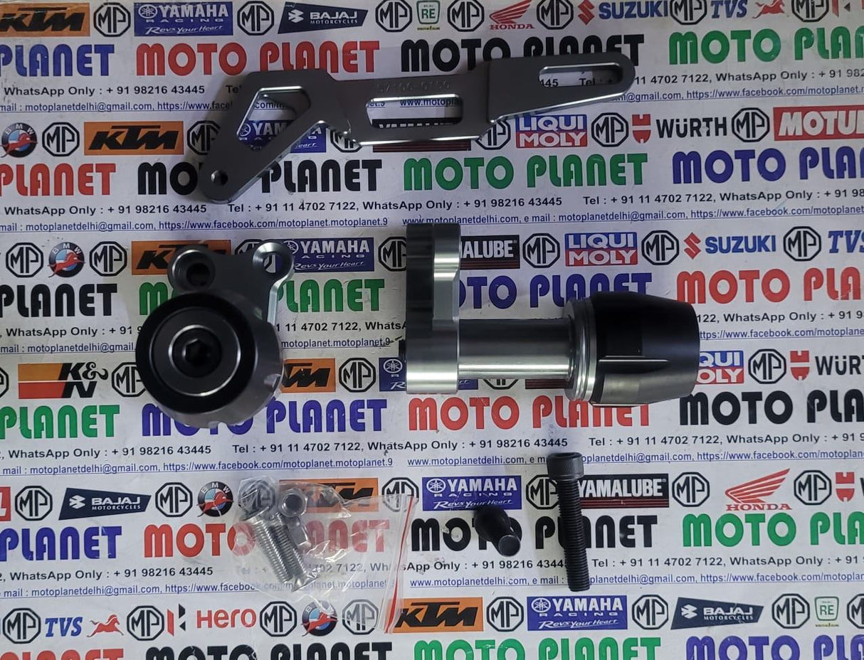 YAMAHA AEROX ACCESSORIES INDIA YAMAHA AEROX ANTI CRASH PROTECTOR EXHAUST SLIDER