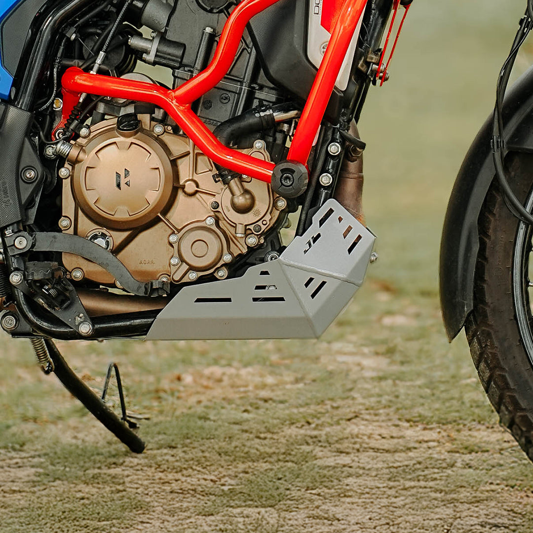 JB Racing X Pulse 210 Guardian Bash Plate Silver