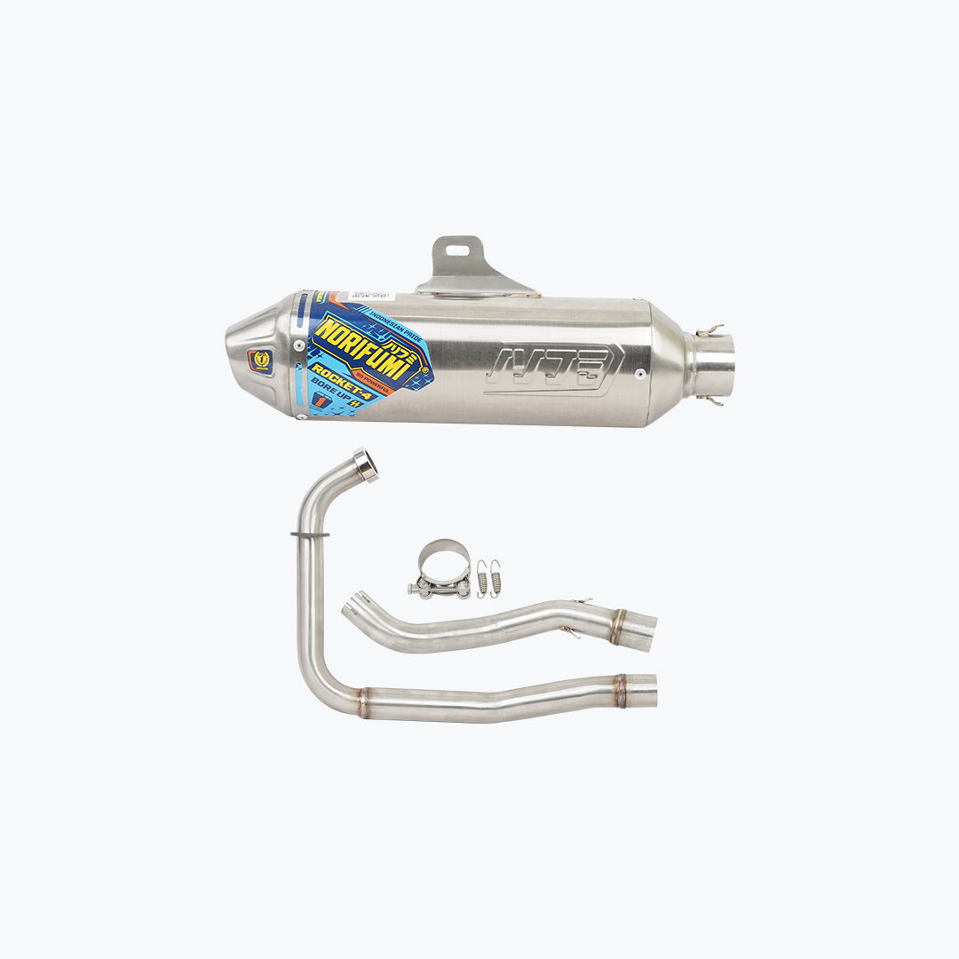 Norifumi Xpulse 210 Exhaust Rocket4 Boreup+DB Killer