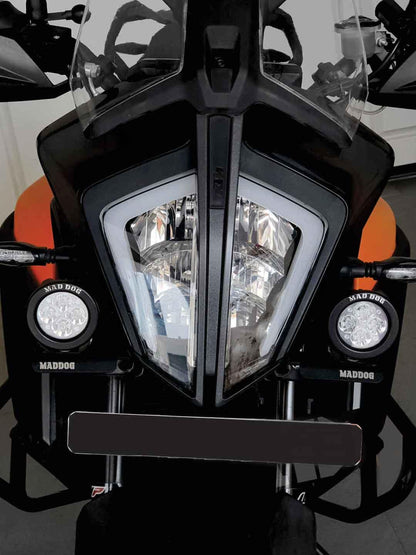 MadDog KTM Adventure 390 Fog Light clamp - Moto Modz