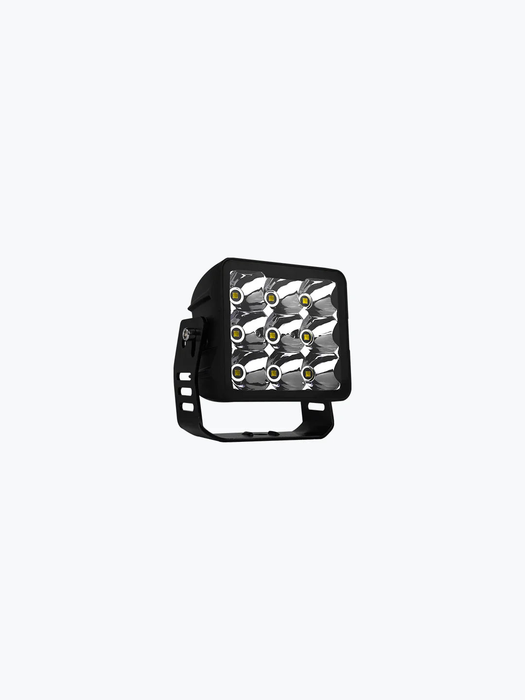 LIU HJG 9 LED Bezel Less Square yellow/white heavy duty auxiliary lights (pack of 2)