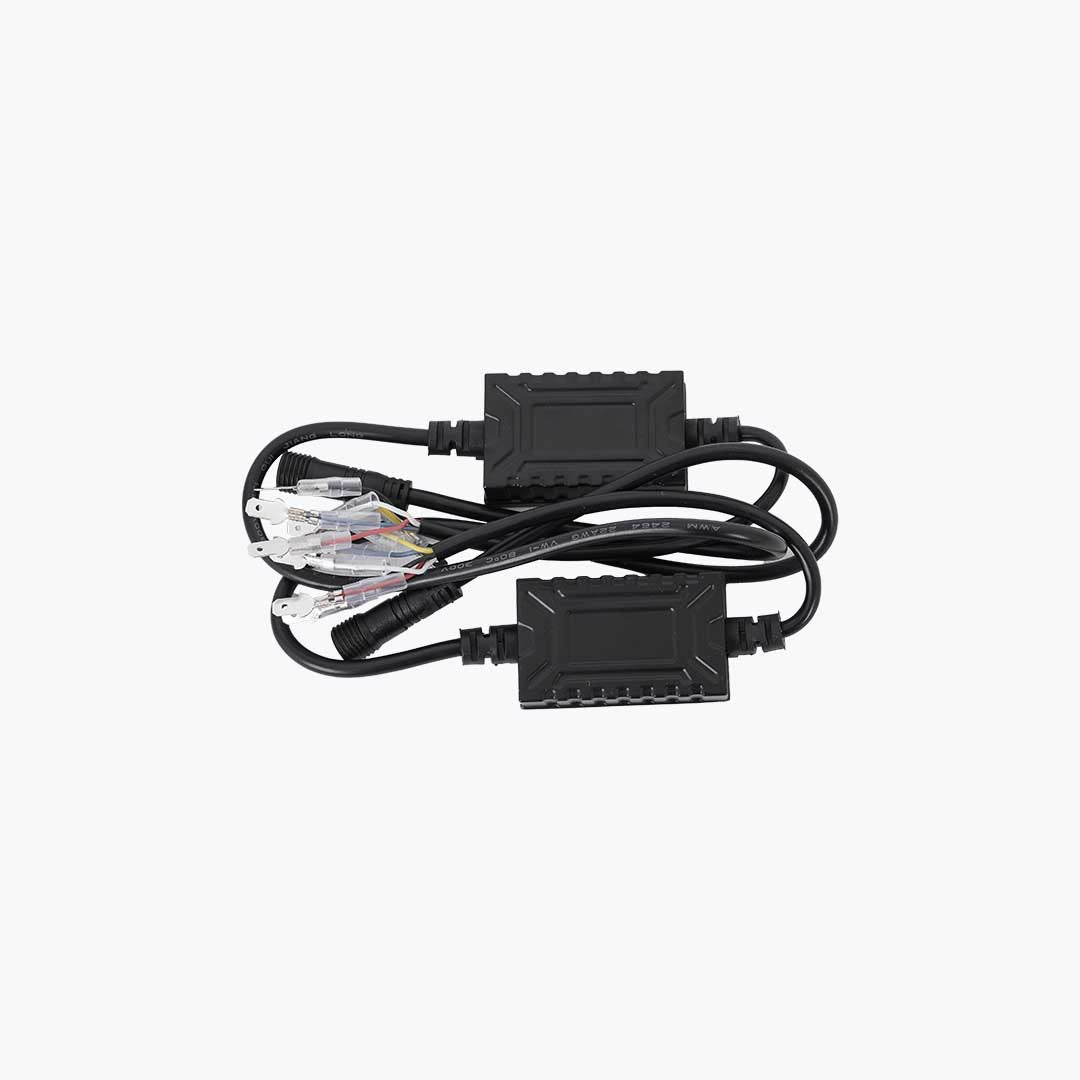 HJG Square Slim Waymaker Mini Drive Fog Light Pair