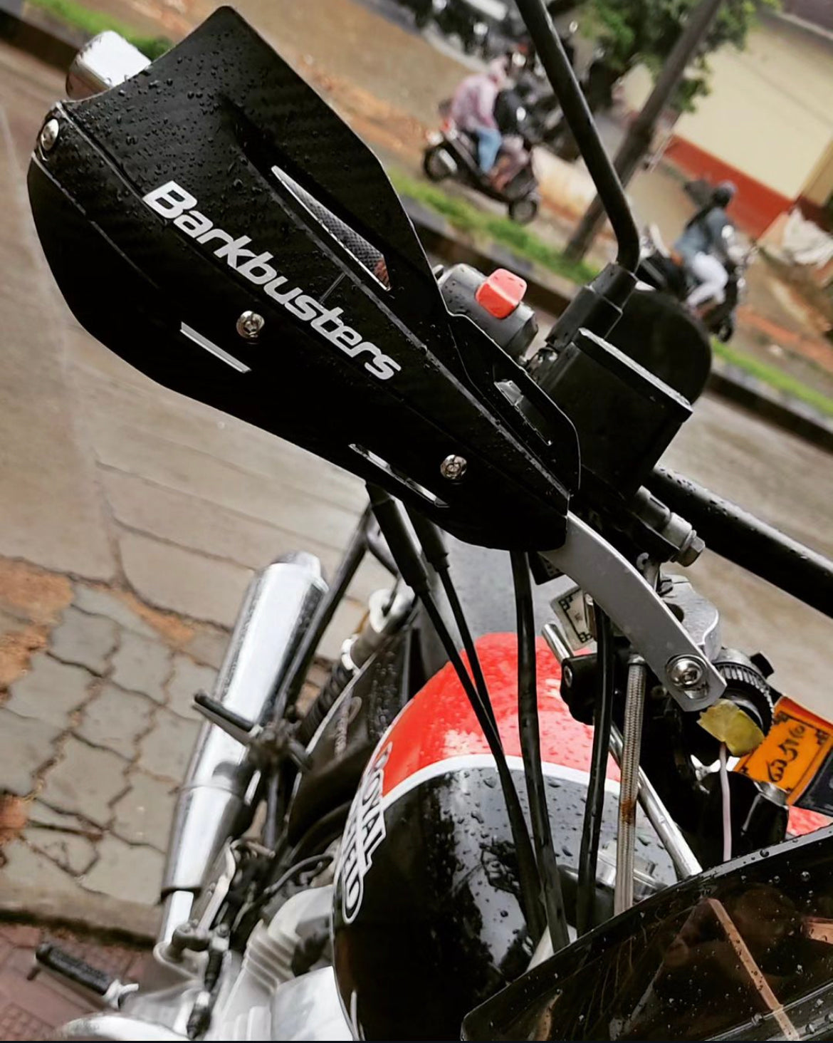 Bark Buster Metal HandGuard(Black) - HAND PROTECTOR for universal motorycles HD33B