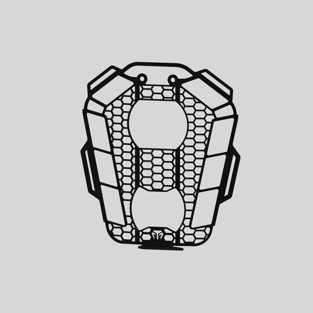 HEADLIGHT GUARD HONEYCOMB VERISON FOR KTM 390 Adventure/Adventure X