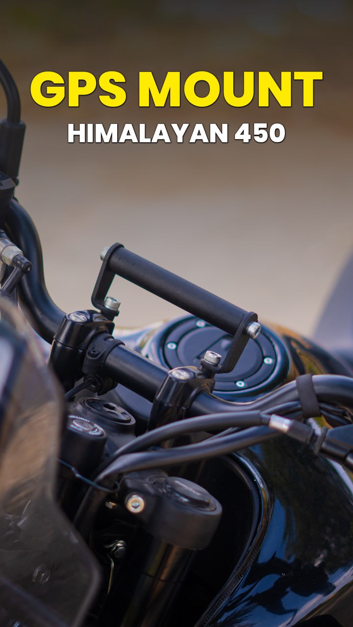 GPS MOUNT for HIMALAYAN 450- HM 413 – Ht Exhaust