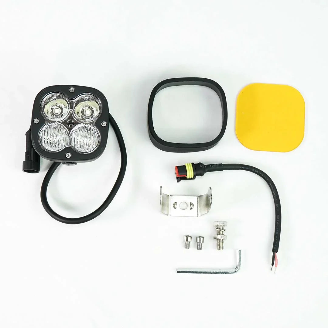 LIU HJG 60W Cree spread and spot Fog light (Set of 2) with yellow filter cap - ( ORIGINAL)