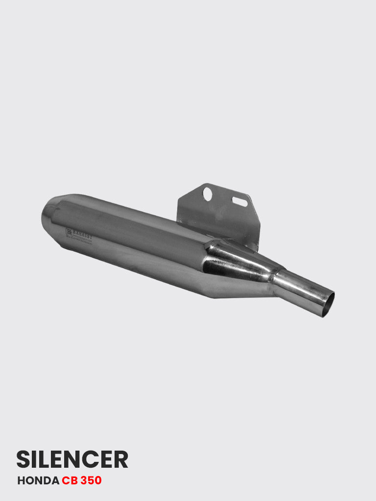 CB 350 EXHAUST STAINLESS STEEL - SB 902