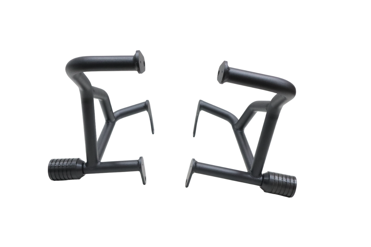 Crash Guard With Dual Sliders For Kawasaki W175