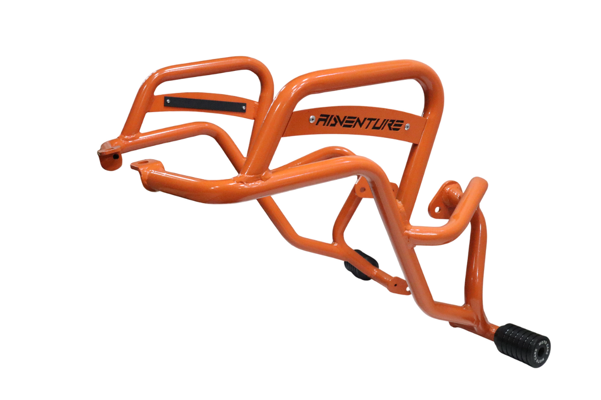 Crash Guard With Dual Sliders (Orange) For 2025 KTM Adventure 250/390
