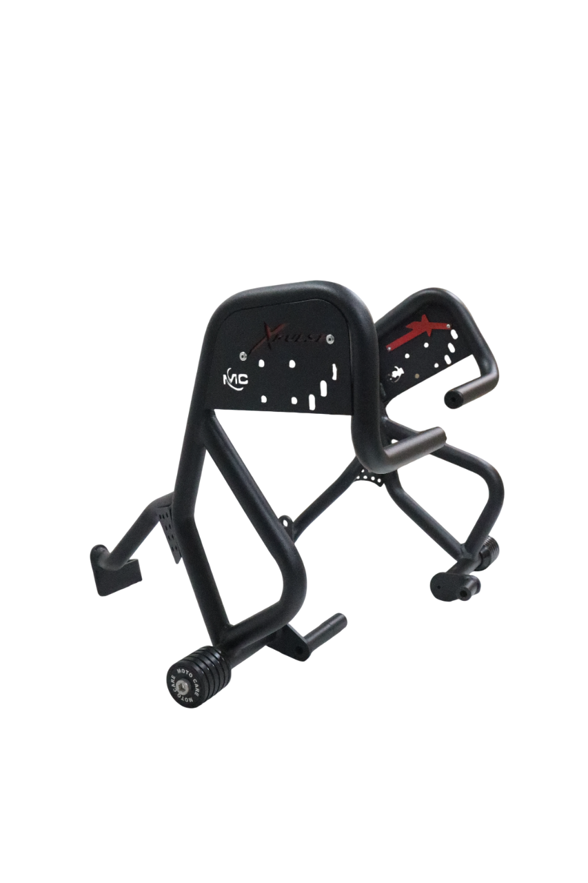 Crash Guard With Dual Sliders For Hero Xpulse 210