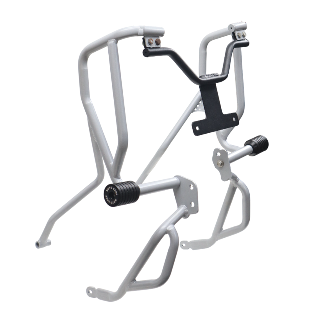Upper Crash Guard For Hero Xpulse 210 (Silver)